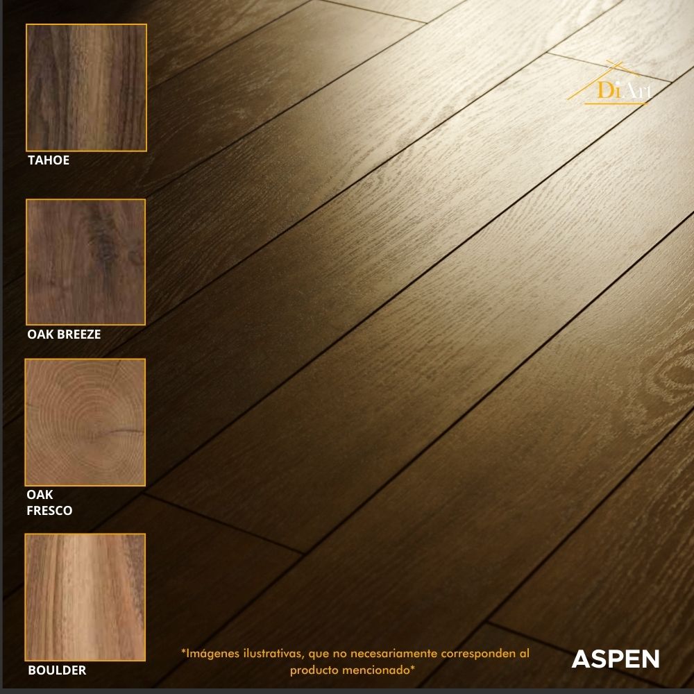 Piso Laminado caja Mod: ASPEN (8mm)