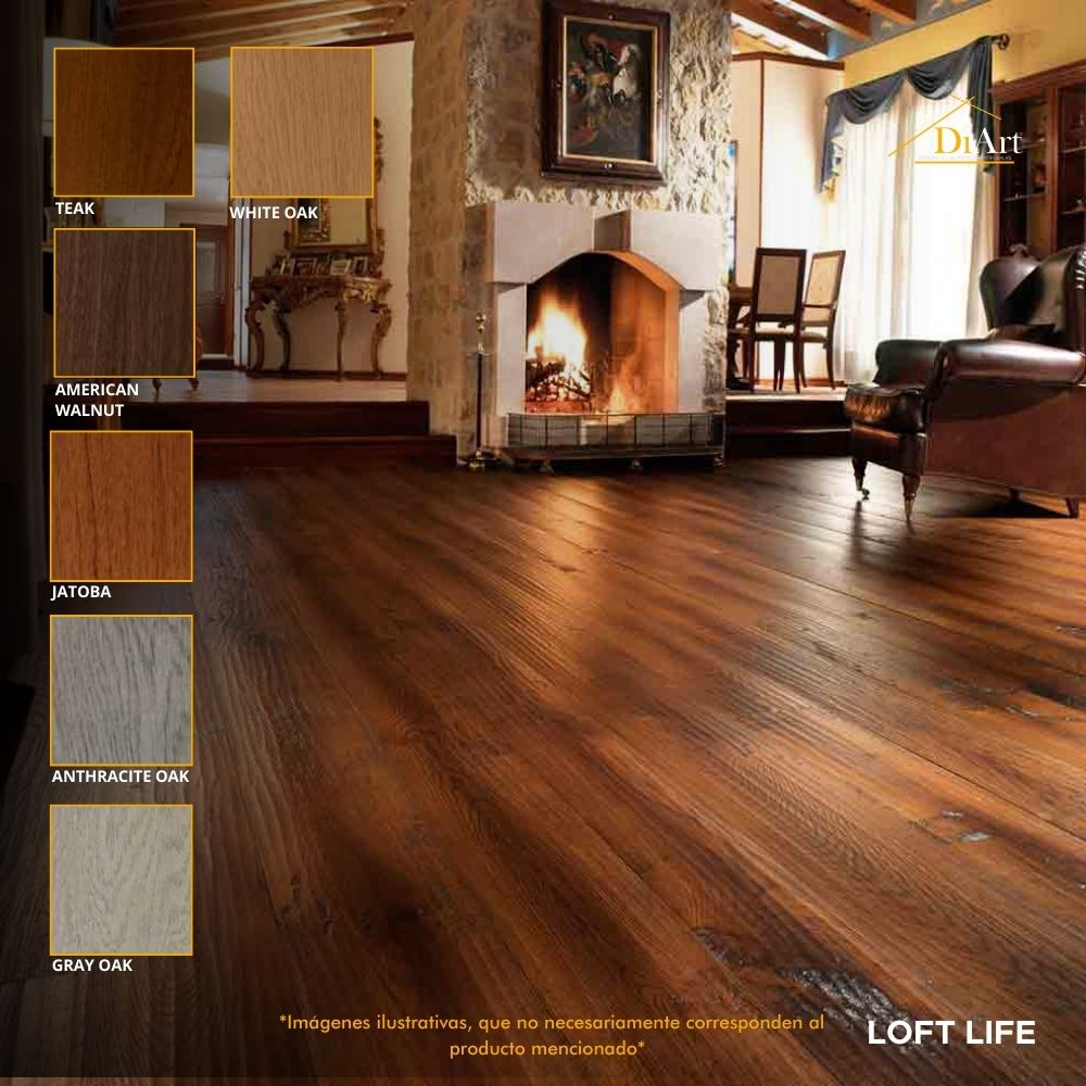 Piso Ingenieria caja Mod: LOFT LIFE