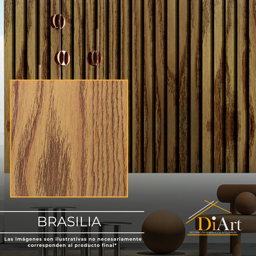 Viga WPC para Interior Modelo Brasilia