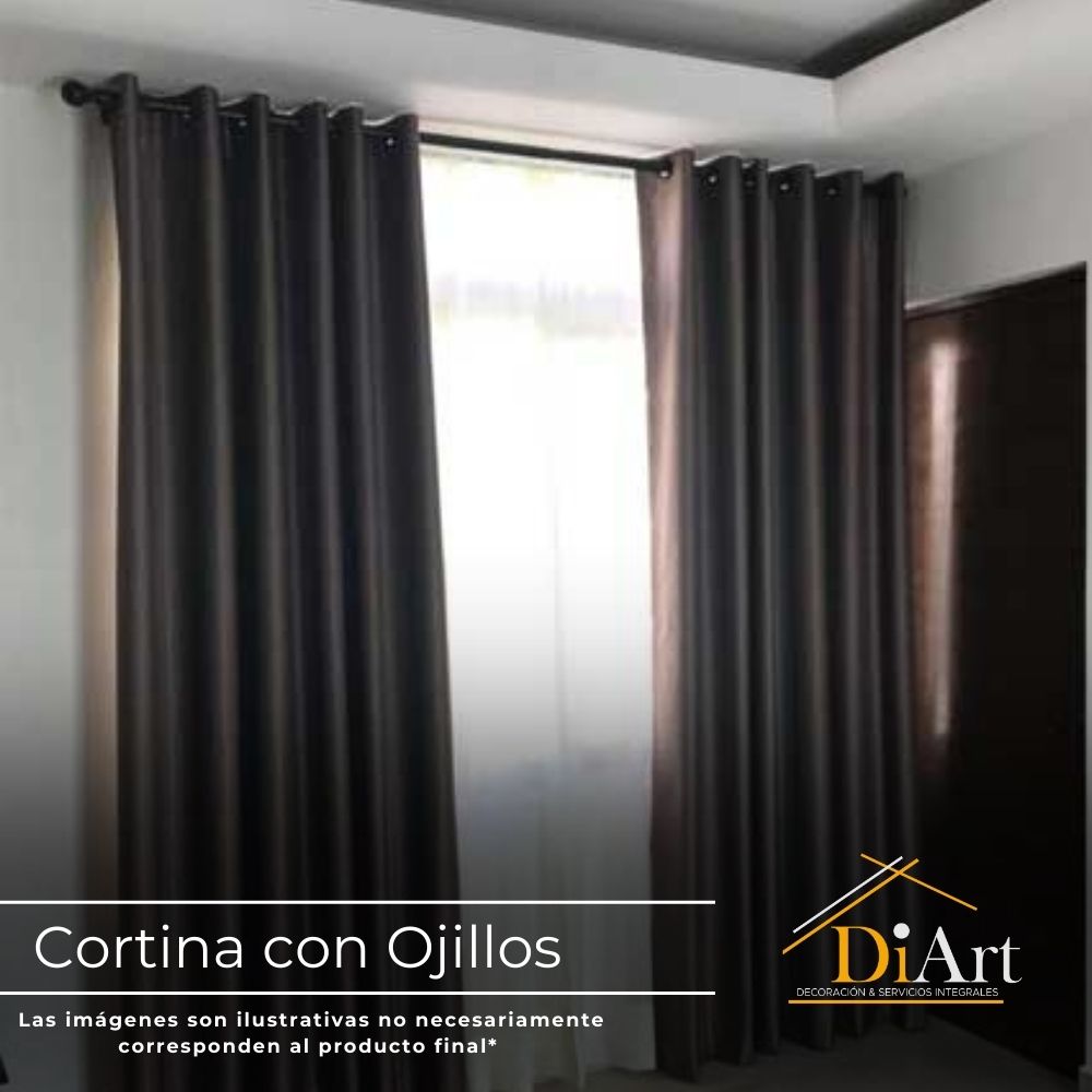 Cortina con Ojillos