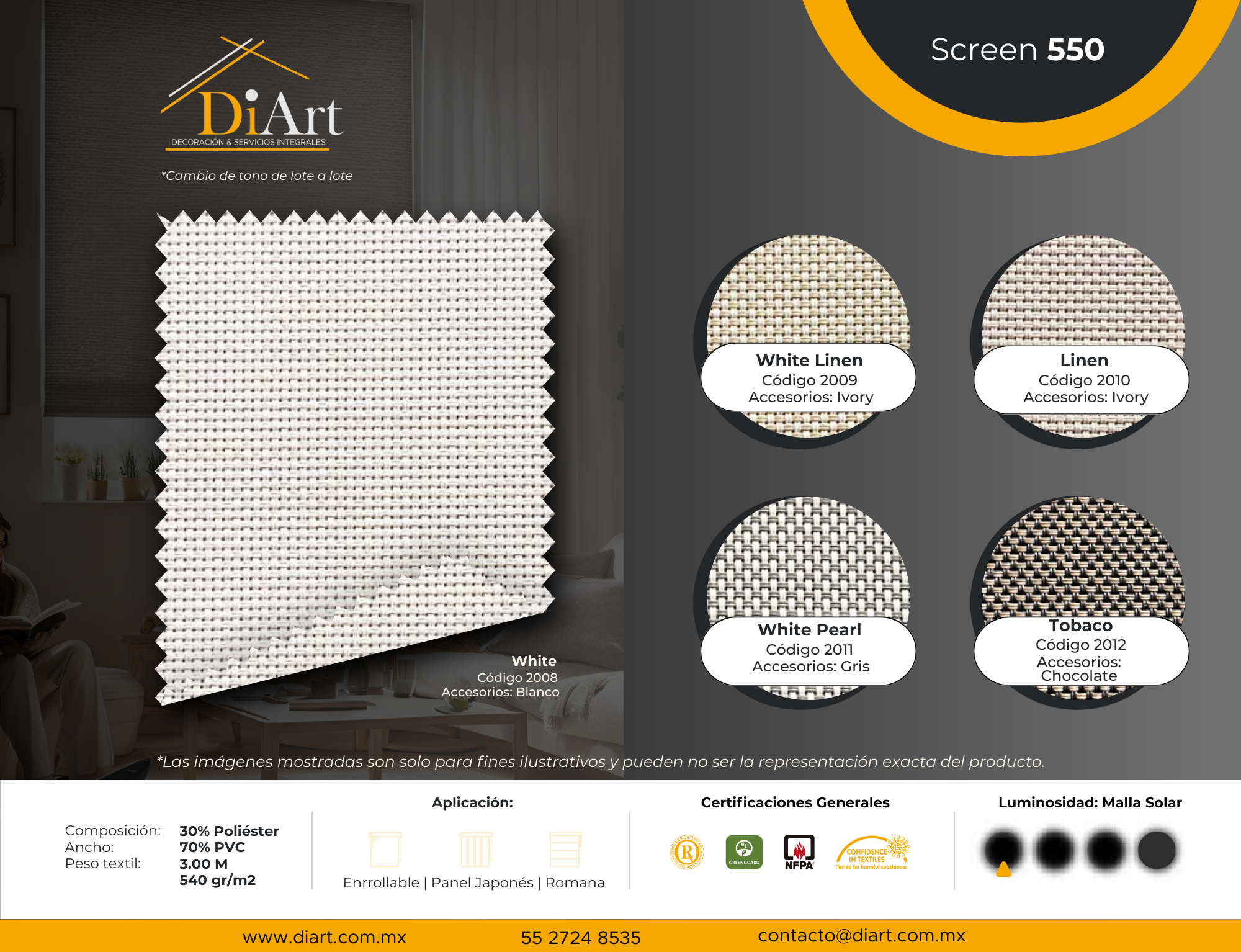 Screen 550